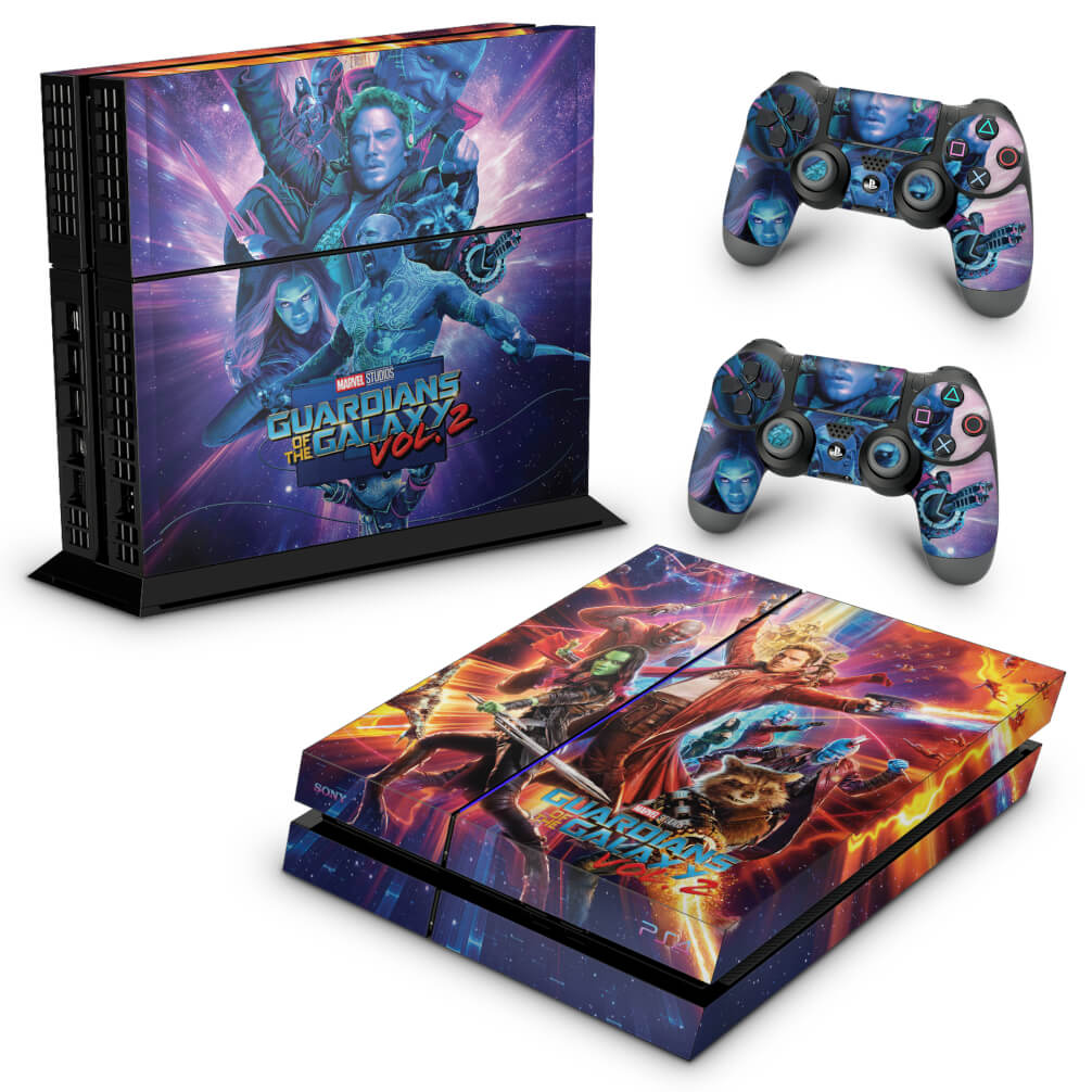 Skin Anti-Rage PS4 Fat - Guardiões da Galáxia Vol. 2