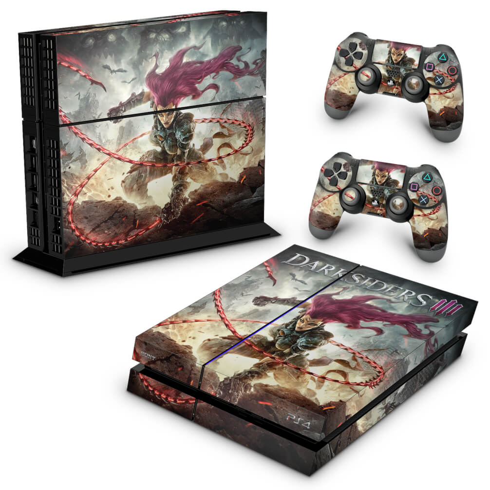 Skin Anti-Rage PS4 Fat - Darksiders 3 - Pop Arte Skins