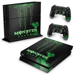 Skin Anti-Rage PS4 Fat - Monster Energy Drink - Pop Arte Skins