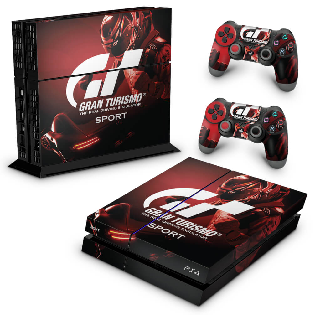 Skin Anti-Rage PS4 Fat - Gran Turismo - Pop Arte Skins