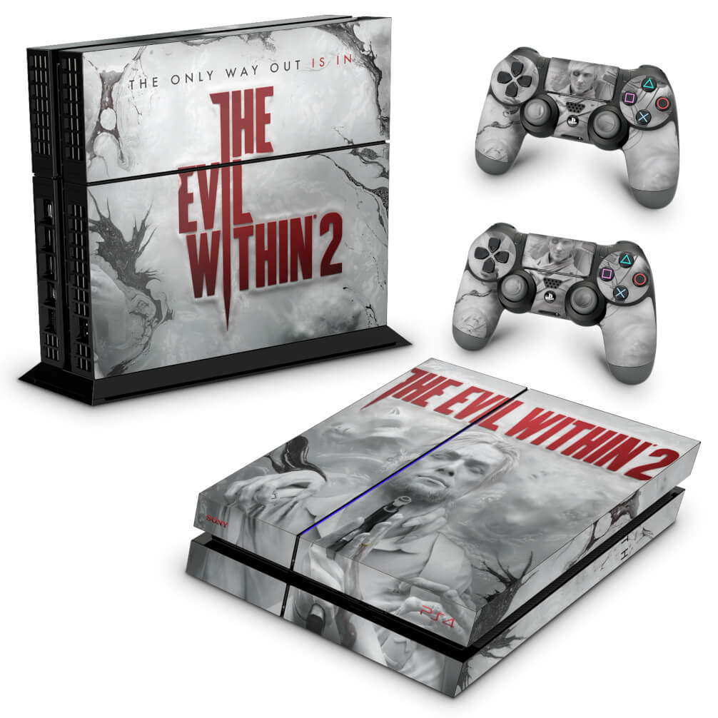 Skin Anti-Rage PS4 Fat - The Evil Within 2 - Pop Arte Skins