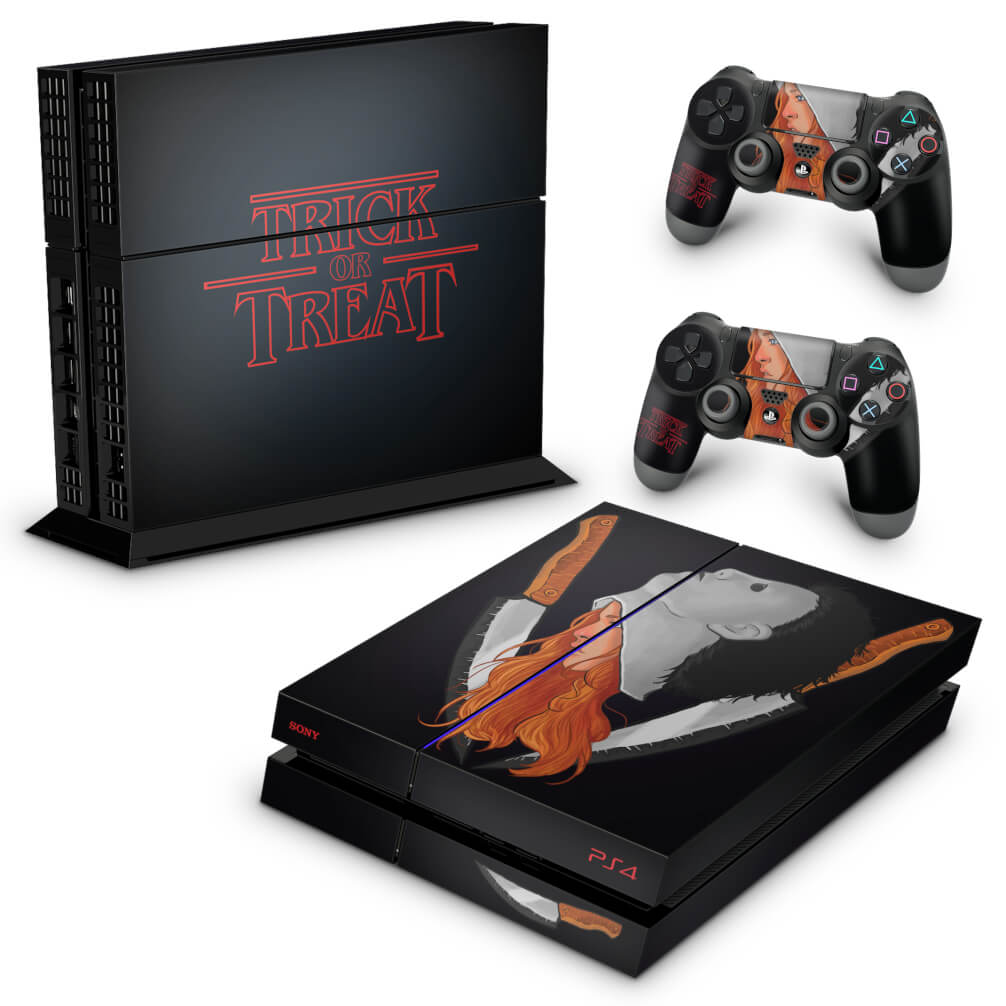 PS4 Fat Skin Anti-Rage - Stranger Things Max