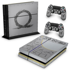 Skin Anti-Rage PS4 Fat - God Of War Limited Edition - Pop Arte Skins