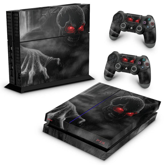 PS4 Fat Skin Anti-Rage - Caveira Skull