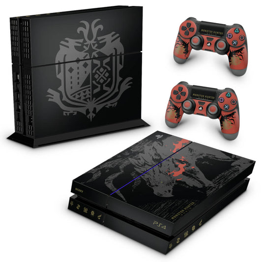 PS4 Fat Skin Anti-Rage - Monster Hunter Edition