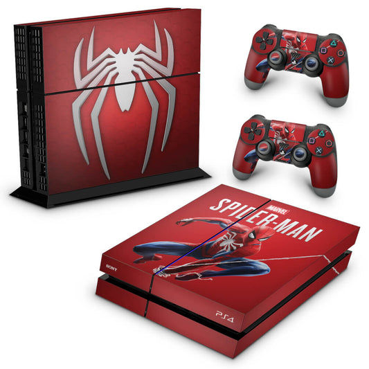 PS4 Fat Skin Anti-Rage - Homem Aranha Spider-man