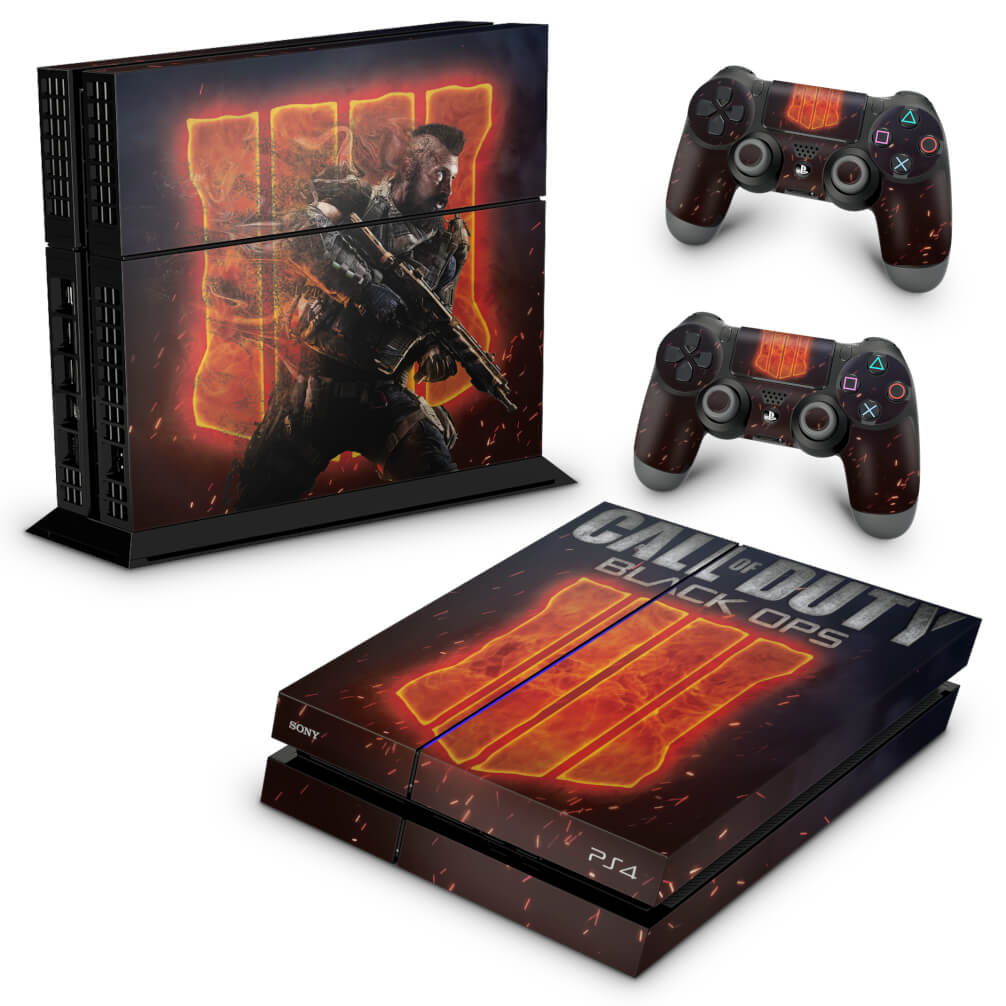 Skin Anti-Rage PS4 Fat - Call of Duty Black Ops 4