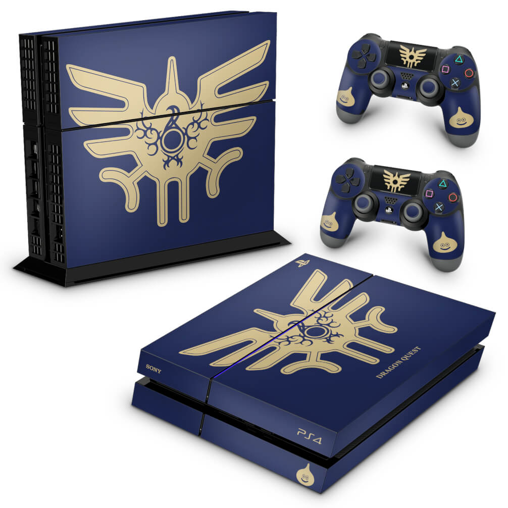 Skin Anti-Rage PS4 Fat - Dragon Quest Bundle - Pop Arte Skins
