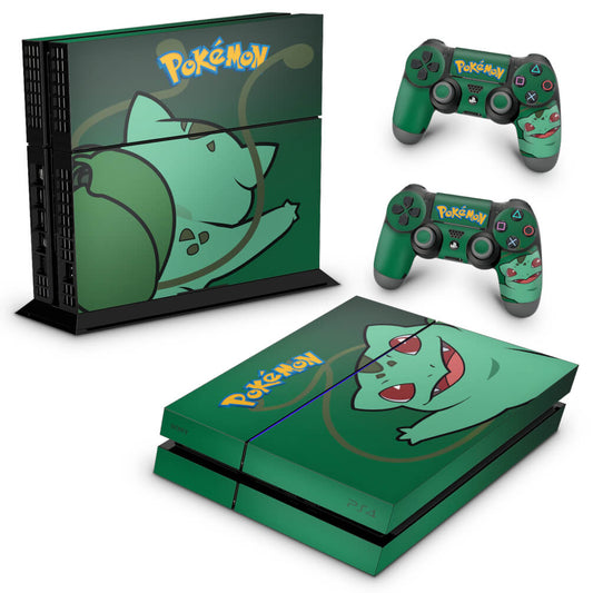 PS4 Fat Skin Anti-Rage - Pokemon Bulbasaur