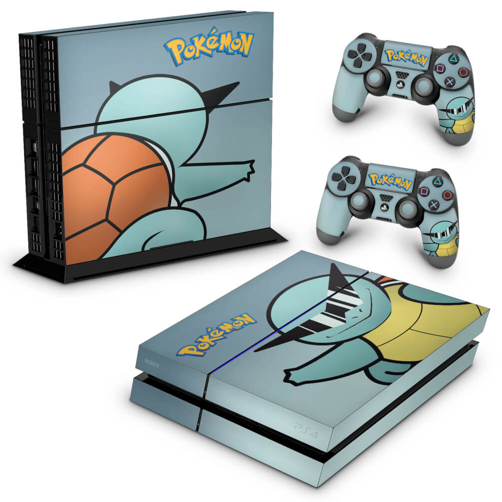 PS4 Fat Skin Anti-Rage - Pokemon Squirtle