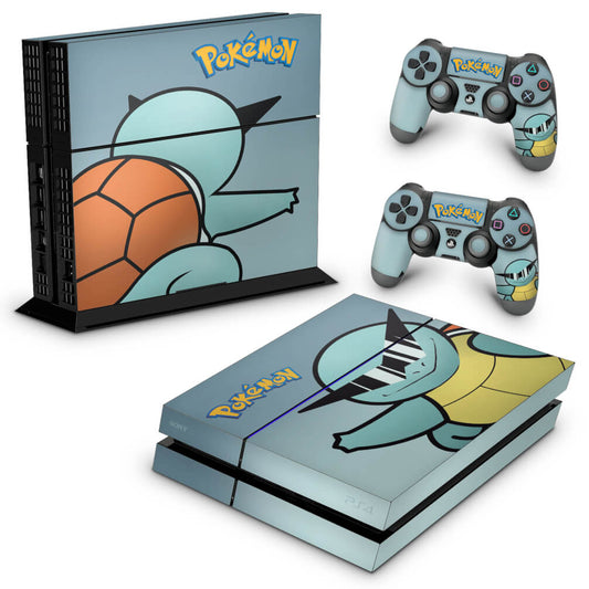 PS4 Fat Skin Anti-Rage - Pokemon Squirtle