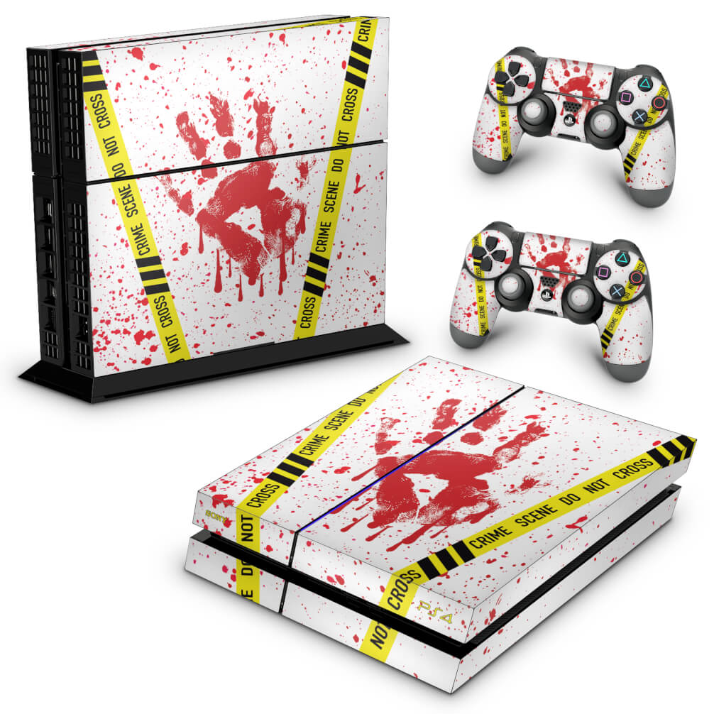 PS4 Fat Skin Anti-Rage - Cena de Crime Scene
