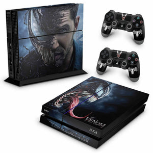 Skin Anti-Rage PS4 Fat - Venom - Pop Arte Skins