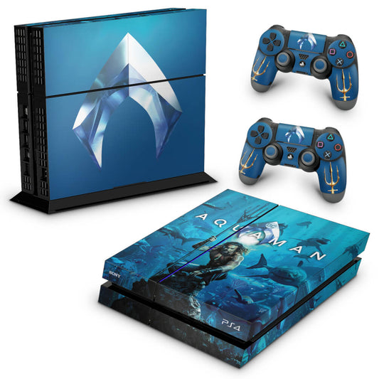 PS4 Fat Skin Anti-Rage - Aquaman