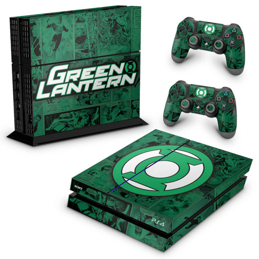 PS4 Fat Skin Anti-Rage - Lanterna Verde Comics