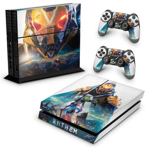 Skin Anti-Rage PS4 Fat - Anthem - Pop Arte Skins