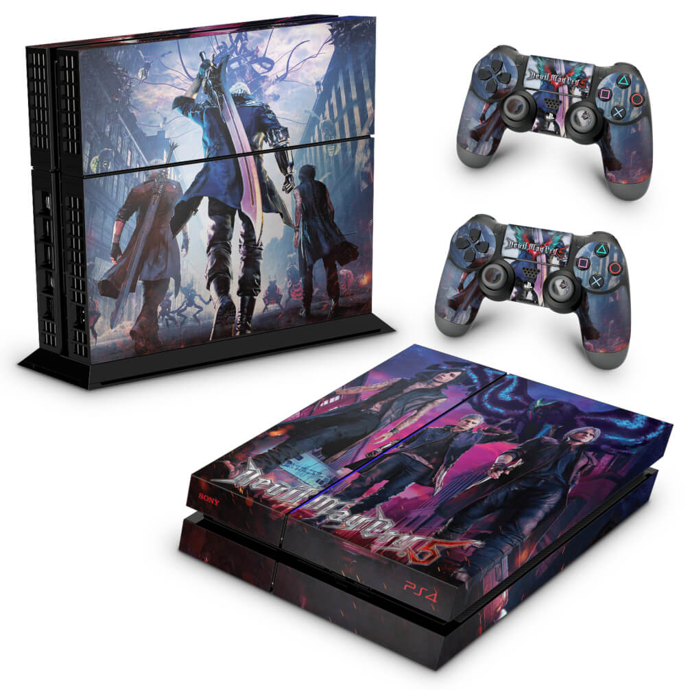 PS4 Fat Skin Anti-Rage - Devil May Cry 5