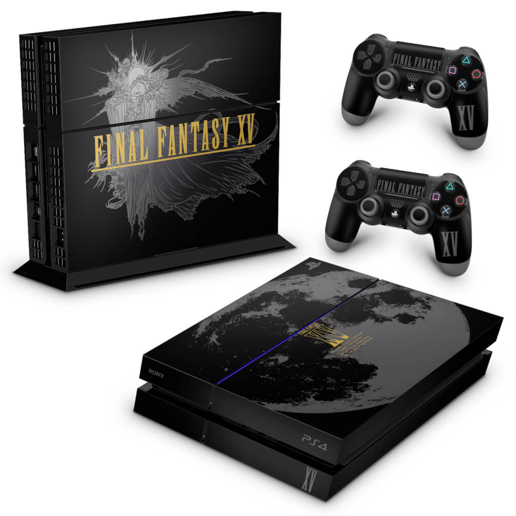 Skin Anti-Rage PS4 Fat - Final Fantasy XV Bundle - Pop Arte Skins