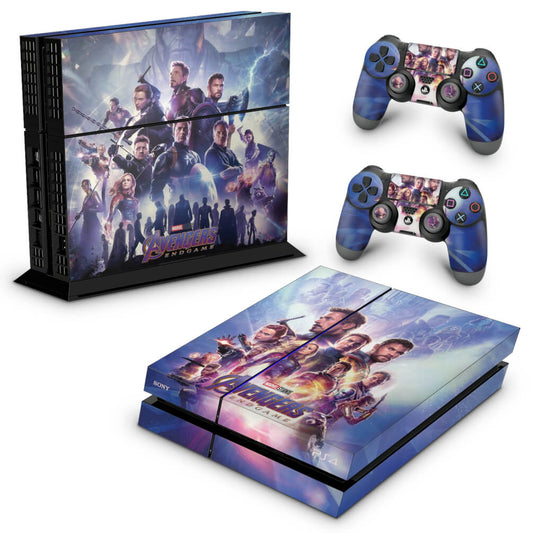 PS4 Fat Skin Anti-Rage - Vingadores Ultimato Endgame