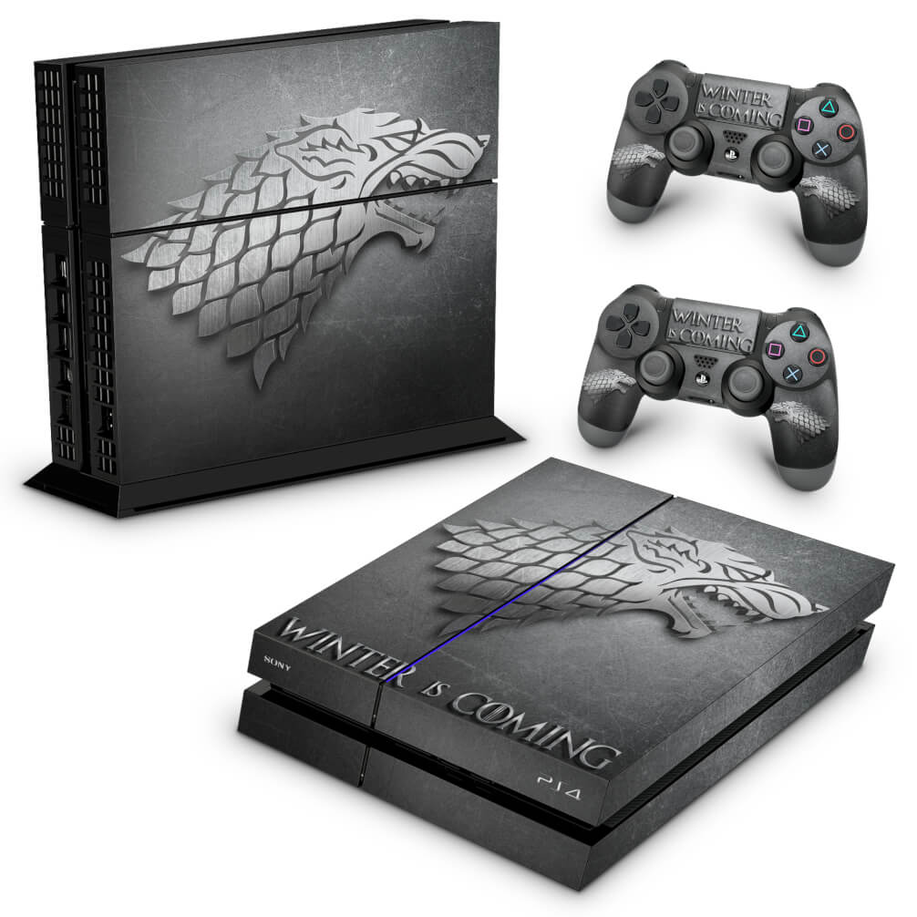 PS4 Fat Skin Anti-Rage - Game Of Thrones Stark