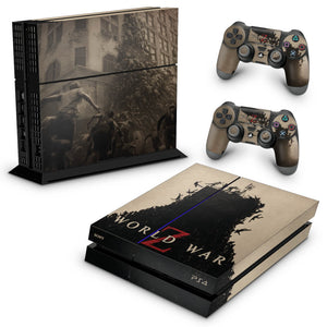Skin Anti-Rage PS4 Fat - World War Z - Pop Arte Skins