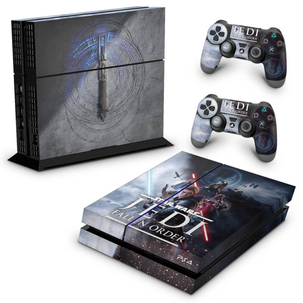 Skin Anti-Rage PS4 Fat - Star Wars Jedi Fallen Order - Pop Arte Skins
