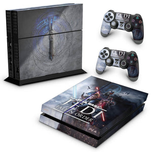 Skin Anti-Rage PS4 Fat - Star Wars Jedi Fallen Order - Pop Arte Skins