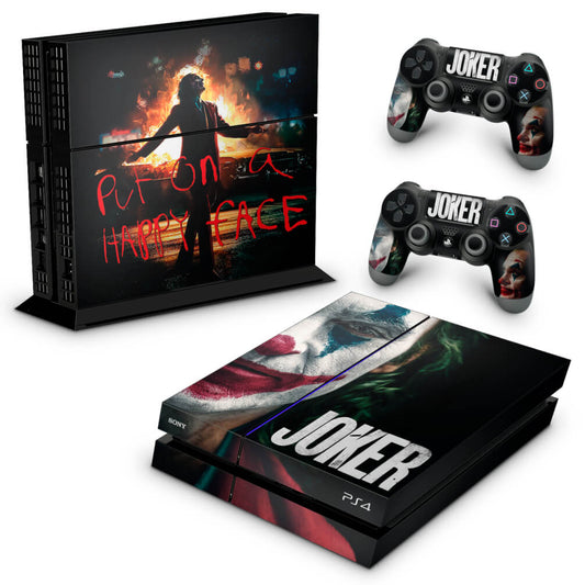 PS4 Fat Skin Anti-Rage - Joker Coringa Filme
