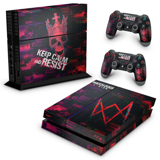 PS4 Fat Skin Anti-Rage - Watch Dogs Legion