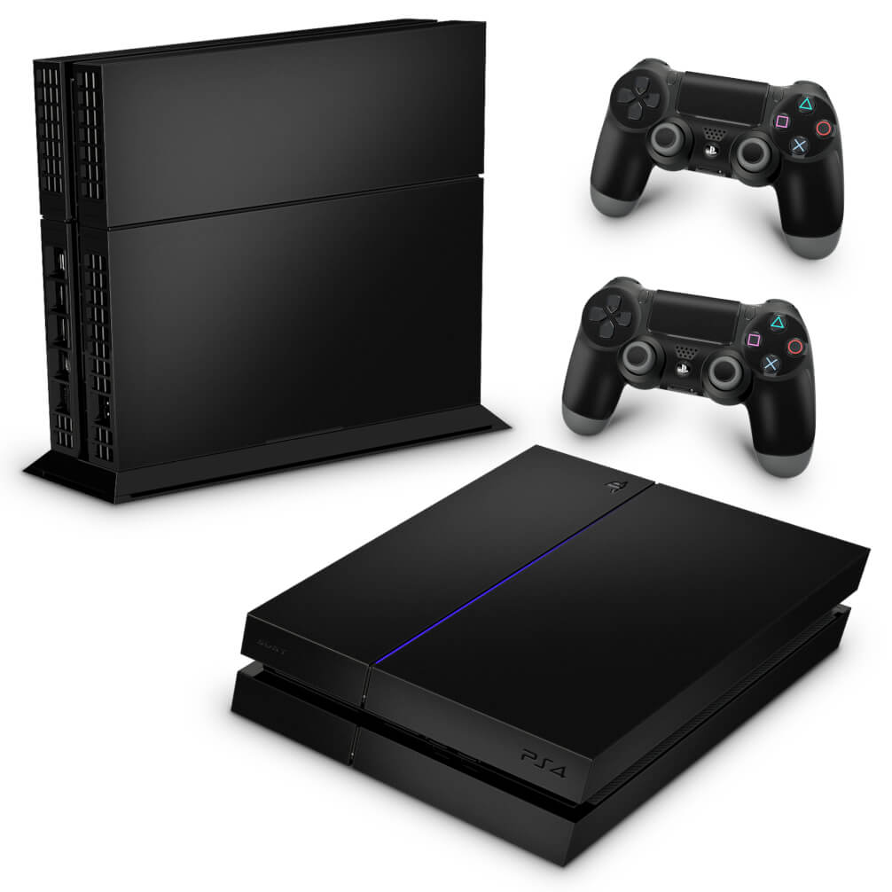 Skin Anti-Rage PS4 Fat - Preto Fosco Mate