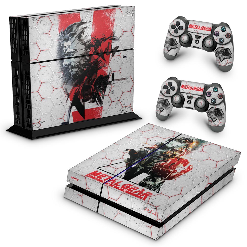 PS4 Fat Skin Anti-Rage - Metal Gear Solid