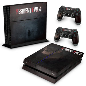 Skin Anti-Rage PS4 Fat - Resident Evil 4 Remake - Pop Arte Skins