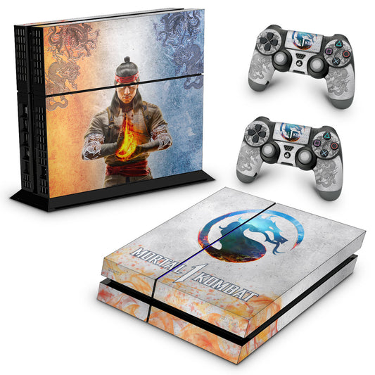 PS4 Fat Skin Anti-Rage - Mortal Kombat 1