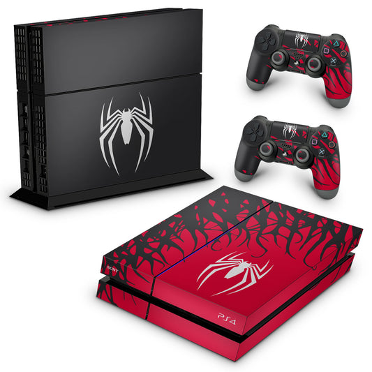 PS4 Fat Skin Anti-Rage - Spider-Man Homem Aranha 2 Edition