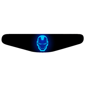 PS4 Light Bar - Homem De Ferro Comics - Pop Arte Skins - foto 2