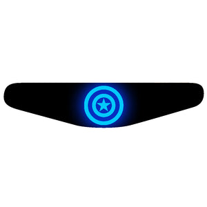 PS4 Light Bar - Capitão América Comics - Pop Arte Skins - foto 2
