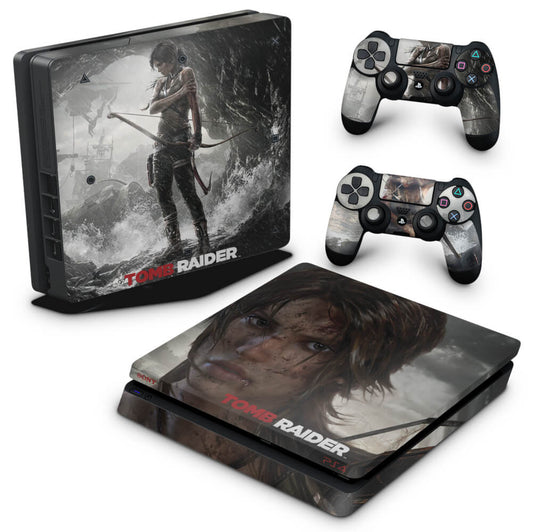 Skin Anti-Rage PS4 Slim - Tomb Raider