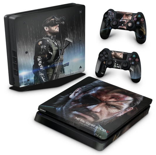 Skin Anti-Rage PS4 Slim - Metal Gear Solid V