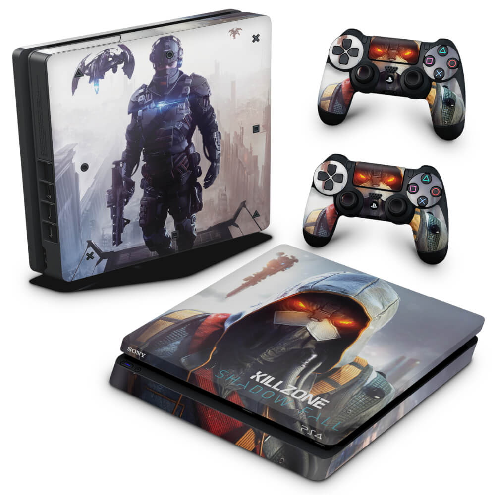 Skin Anti-Rage PS4 Slim - Killzone Shadow Fall