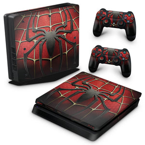 Skin Anti-Rage PS4 Slim - Spider Man - Homem Aranha