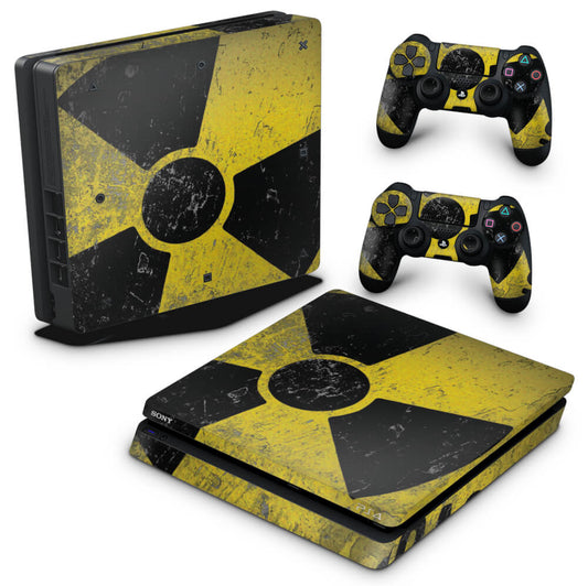 Skin Anti-Rage PS4 Slim - Radioativo
