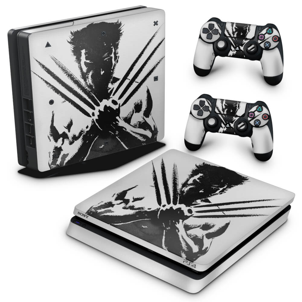 Skin Anti-Rage PS4 Slim - Wolverine - X Men