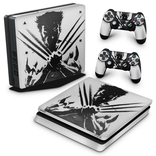 Skin Anti-Rage PS4 Slim - Wolverine - X Men