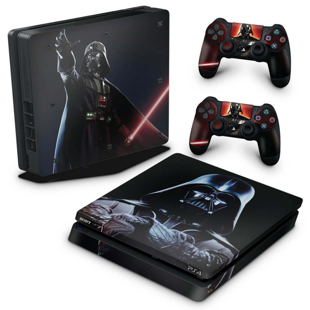 Skin Anti-Rage PS4 Slim - Star Wars - Darth Vader