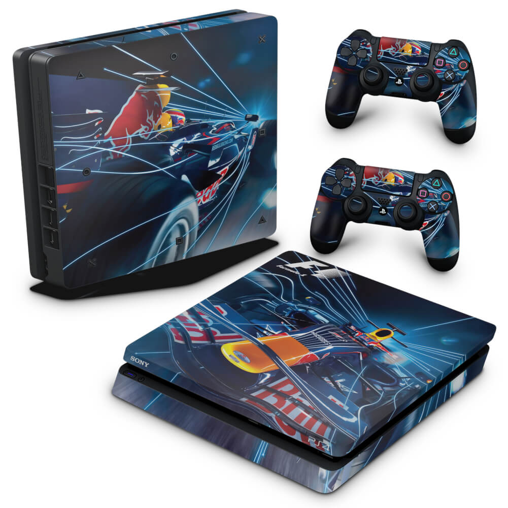 Skin Anti-Rage PS4 Slim - Formula 1