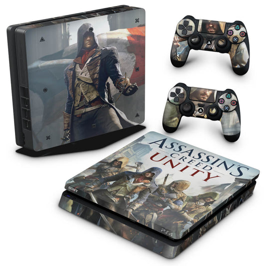 PS4 Slim Skin Anti-Rage - Assassin's Creed Unity