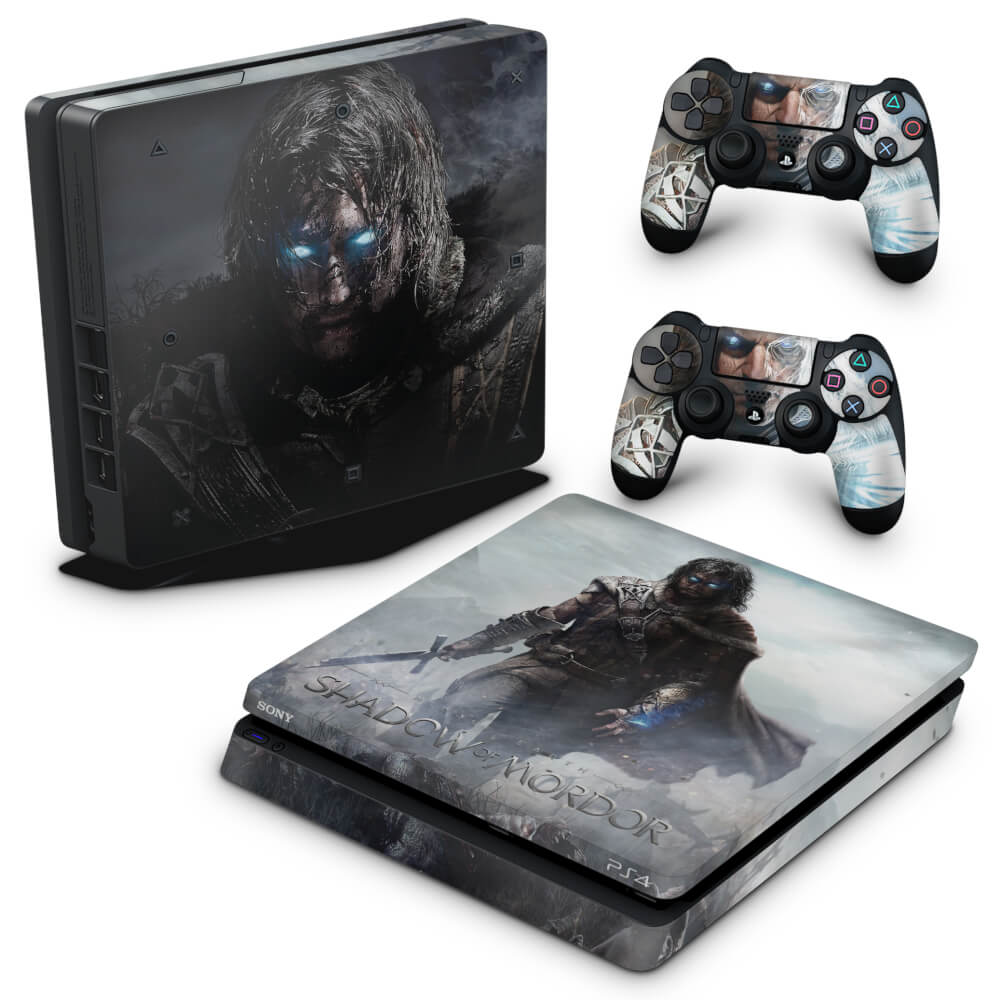 Skin Anti-Rage PS4 Slim - Middle Earth: Shadow of Mordor