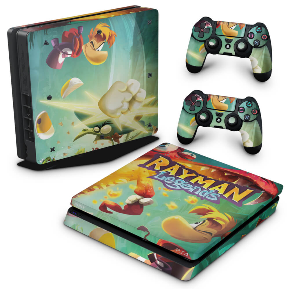 Skin Anti-Rage PS4 Slim - Rayman Legends