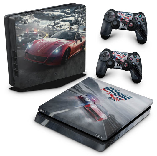 Skin Anti-Rage PS4 Slim - Need for Speed Rivals