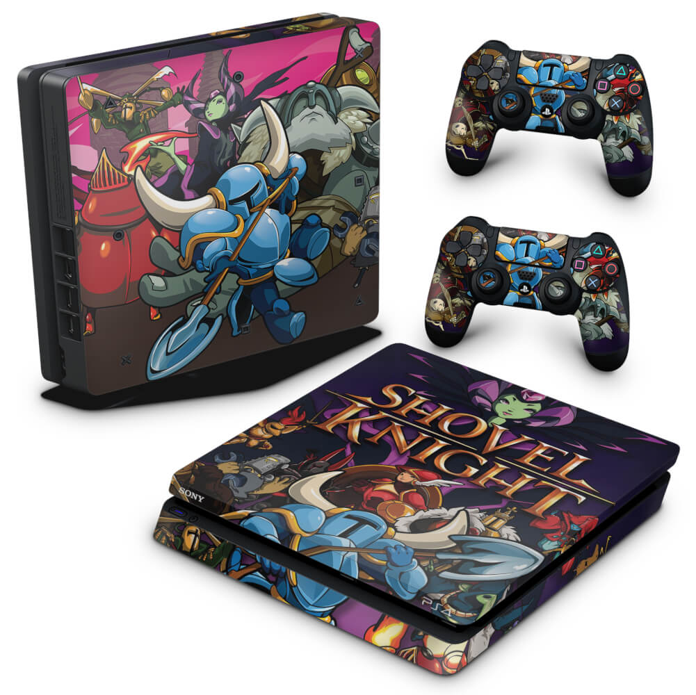 Skin Anti-Rage PS4 Slim - Shovel Knight